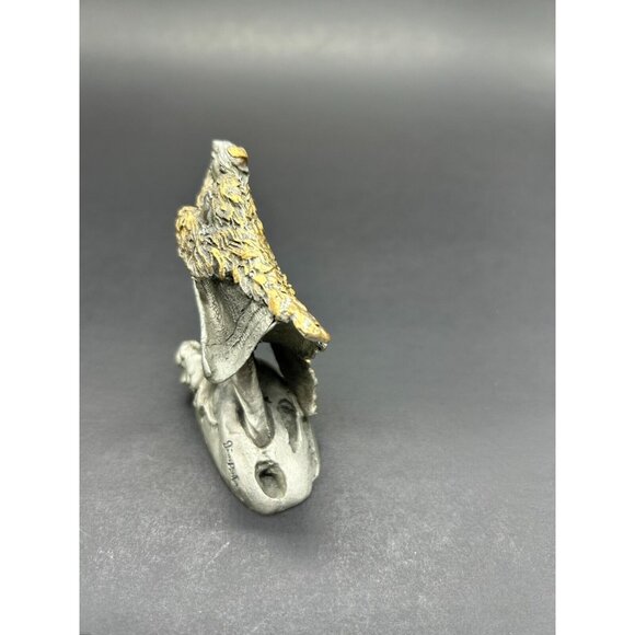 Franklin Mint Chief Joseph Pewter Statue by Jim Ponter 1992 Native American Art - Picture 5 of 9